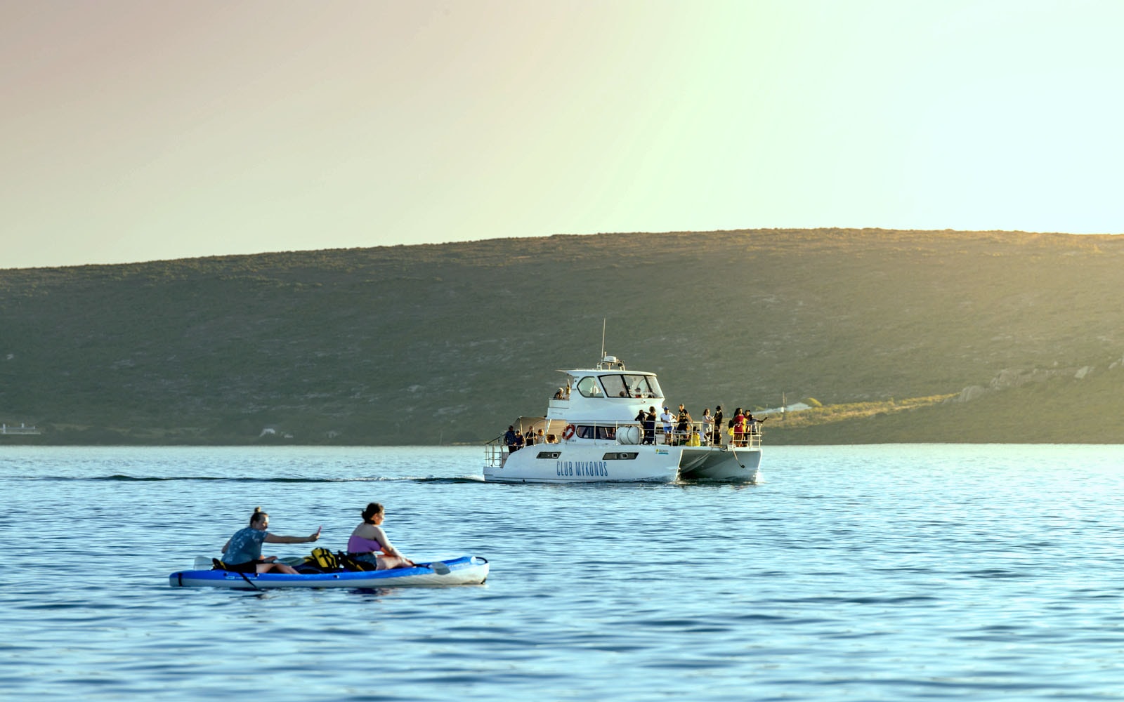 Catamaran sunset